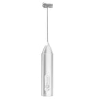 Wireless Electric Milk Frother Type-C Rechargeable Handheld Coffee Whisk Mixer