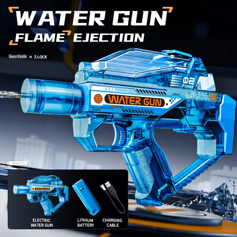 HUIQIBAO Electric Water Gun High-Speed Outdoor Water Blaster