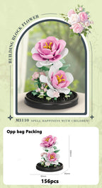 Eternal Flower Bouquet Bonsai Micro Building Blocks Set