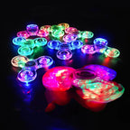 LED Luminous Fidget Spinner Glow Stress Relief Hand Toy