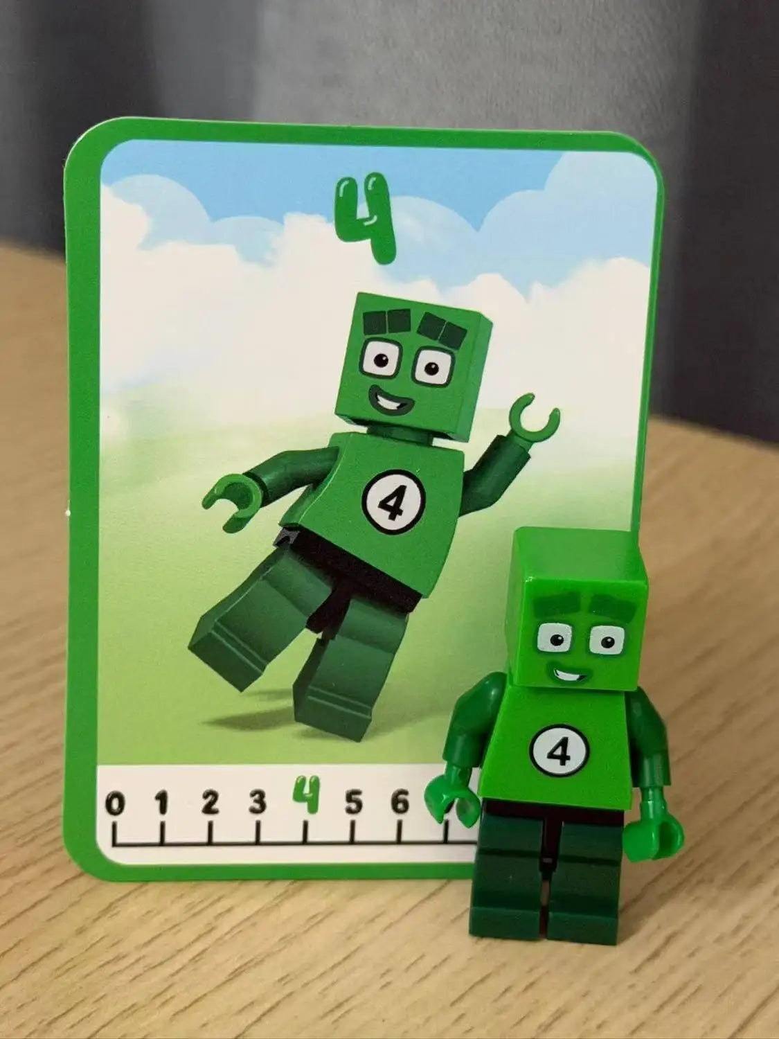 Number Blocks Assembly Educational Math Learning Toy Set