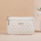 Embroidery Messenger Bags Women Leather Handbags Bags for Women Sac a Main Ladies hair ball Hand Bag