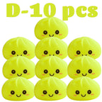 2027 New Dumpling Night Lights Glowing Dumplings Desktop Ornament Cute Glowing Dumpling Steamer Box Kawaii Dumpling Lights Gifts