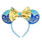 Mouse Ears Sequin Bow Cosplay Headband for Women & Adults