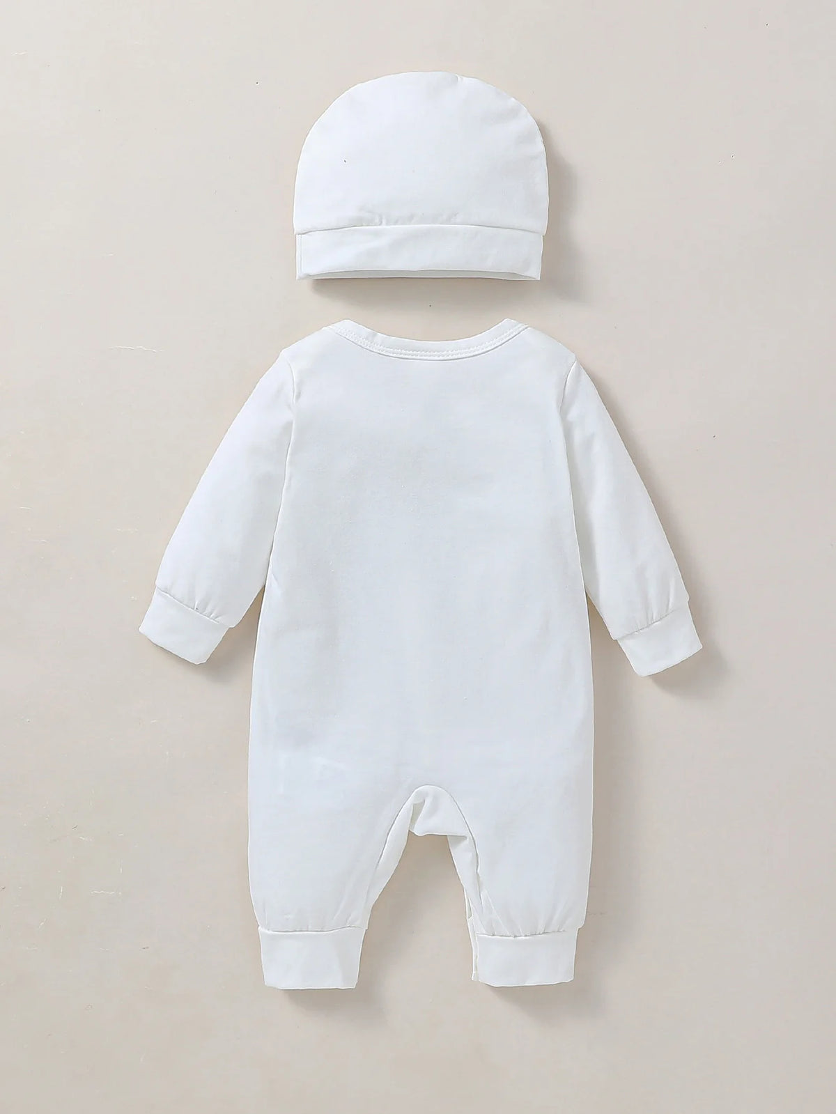 2Pcs Baby Boys/Girls All Seasons Long Sleeve Cute For Newborn 0-1Y Romper Unisex Jumpsuit O-neck Daily Wear Clothes