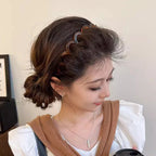 Korean U Shape Non-Slip Hair Comb Headband for Women