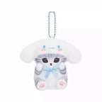 Mofusand Anime Plush Keychain Cute Cat Bag Charm
