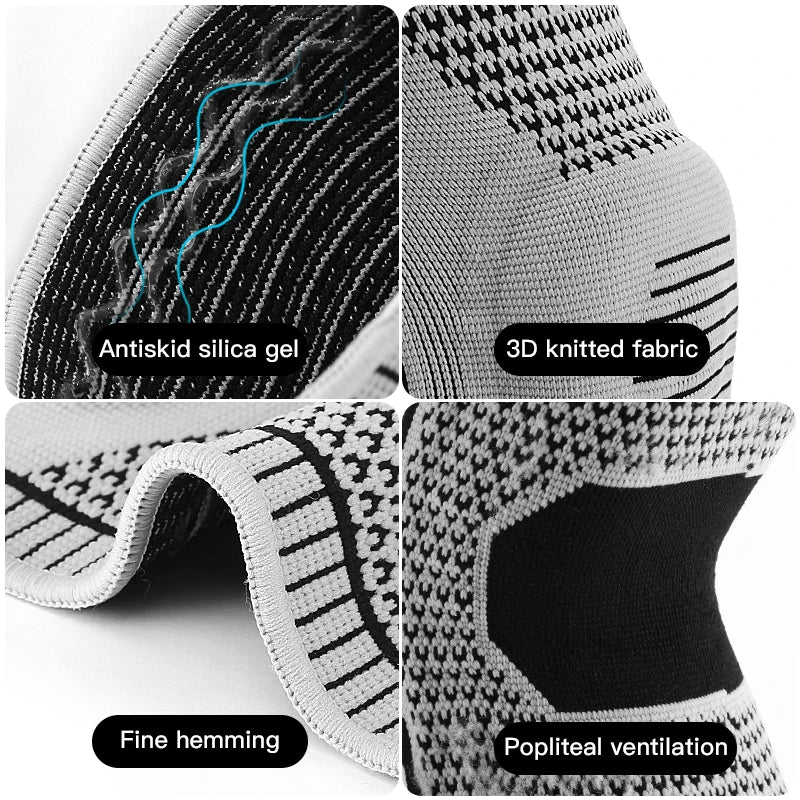 Knee Support Brace Patella Strap Compression Sleeve for Sports & Running Protection