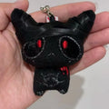 Halloween Horror Plush Keychain Creepy Monster Bag Charm Gift