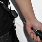 Stainless Steel Retractable Tactical Key Holder for Outdoor Use