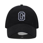 Initial Letter Embroidery Baseball Cap for Casual Sport Style