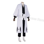 Aizen Sousuke Cosplay Costume Wig Bleach Cosplay Thousand Year Blood War Gotei 13 Team 5 Captain Robe Kimono Outfits Customize
