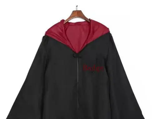 Potter Costume Robe Tie Cloak Scarf Wand Glasses Hermione Dress Flying Thief Accessories Sweater Halloween Cosplay Costume Gifts