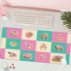HD Printing Mouse Pad Laptop Extended protective Pad Computer Game Mousepad Cartoon K-Kirby PC Accessories Keyboard XXL Desk mat