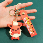 Eevee Plush Keychain Eeveelutions Bag Charm for Pokemon Fans
