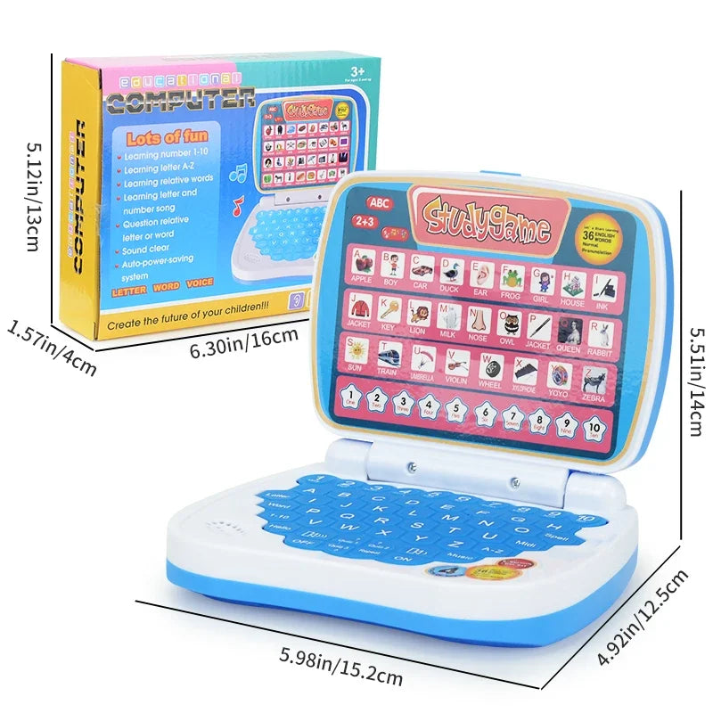 English Learning Laptop Educational Toy for Kids