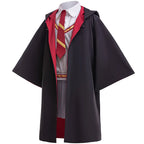 Aademy Style Girls Clothing Sets New Fashion Top + Skirts + Cloak Three Piece Set Girls Suits Birthday Gifts Children's Clothing