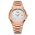 NIBOSI Men Watches Analog Quartz Stainless Steel Military Watches for Men Waterproof Auto Date Wrist Watch Relogio Masculino
