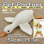 50cm Soft Colorful Duck Plush Toy for Cats Dogs Relax Pet Companion Anxiety-Relieving Dog Buddy Energy Release Gift for Pets