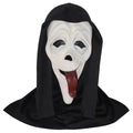Halloween Cosplay Screaming Horror Props Mask, Breathable Skeleton Mask Horror Party Halloween Role-Playing Props