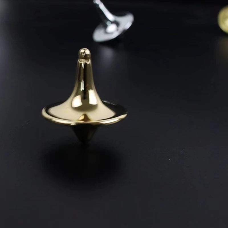 Metal Gyroscope Spinning Top Precision EDC Fidget Toy for Adults