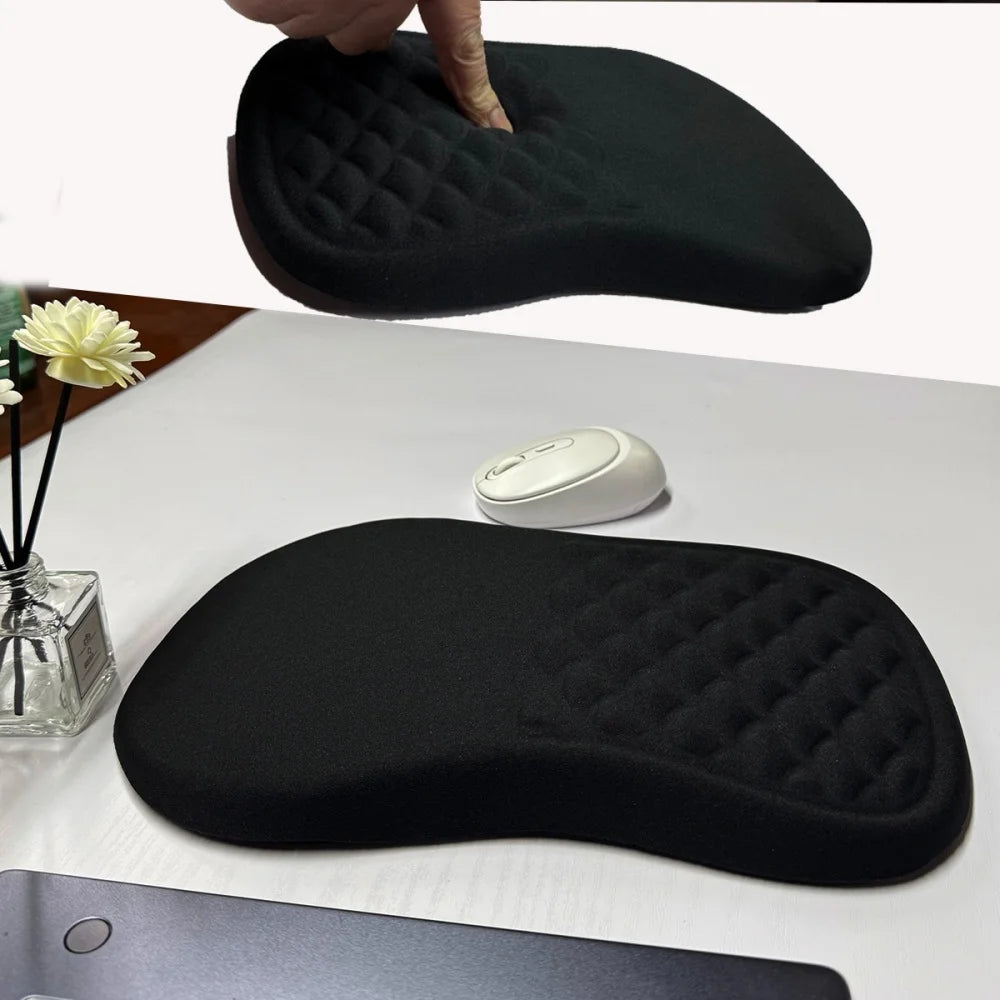 Ergonomic Wrist Support Mouse Pad Memory Foam Non-Slip Mat for PC & Laptop