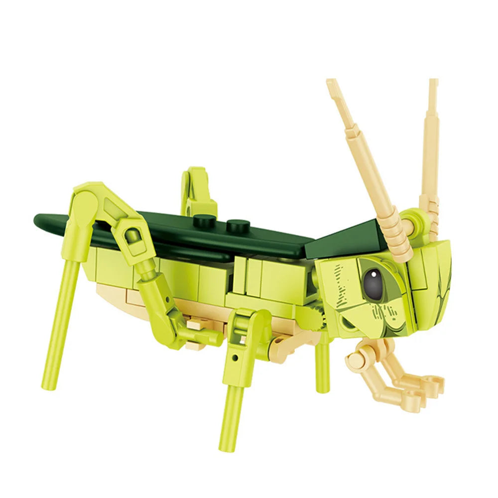 DIY Insect Animal Building Block Set STEM Puzzle Toy for Kids