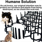 Indoor and Outdoor Cat Mat Protection Anti-cats Dog Animal Pest Control Garden Anti-Cat Spike for Home Use Repellent Net