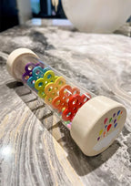 Montessori Wooden Rain Stick Baby Sensory Music Toy