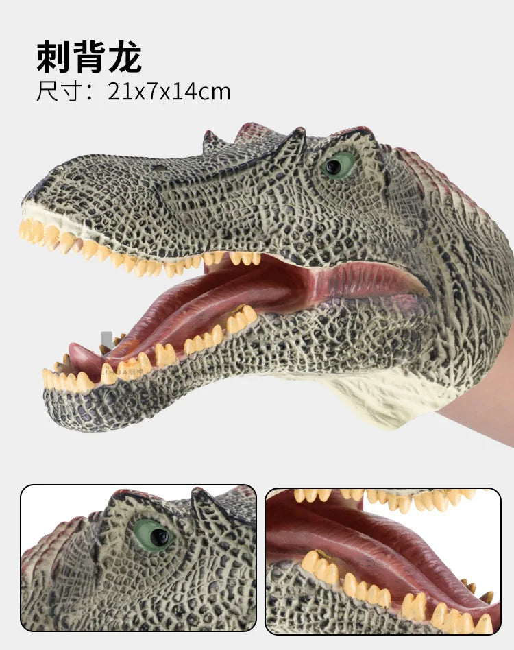 Realistic Dinosaur Hand Puppet Toy