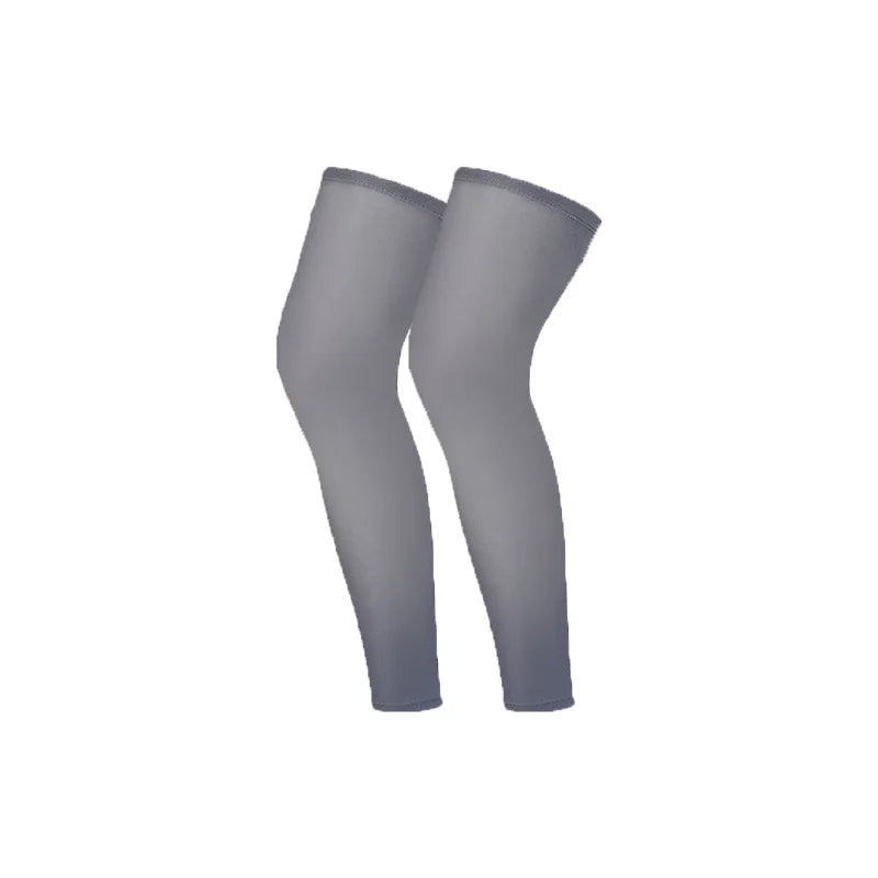 Summer Sun Protection Leg Cover High Elastic Breathable Quick-Drying Silicone Anti-Slip Cycling Leg Cover Sun Protection Running