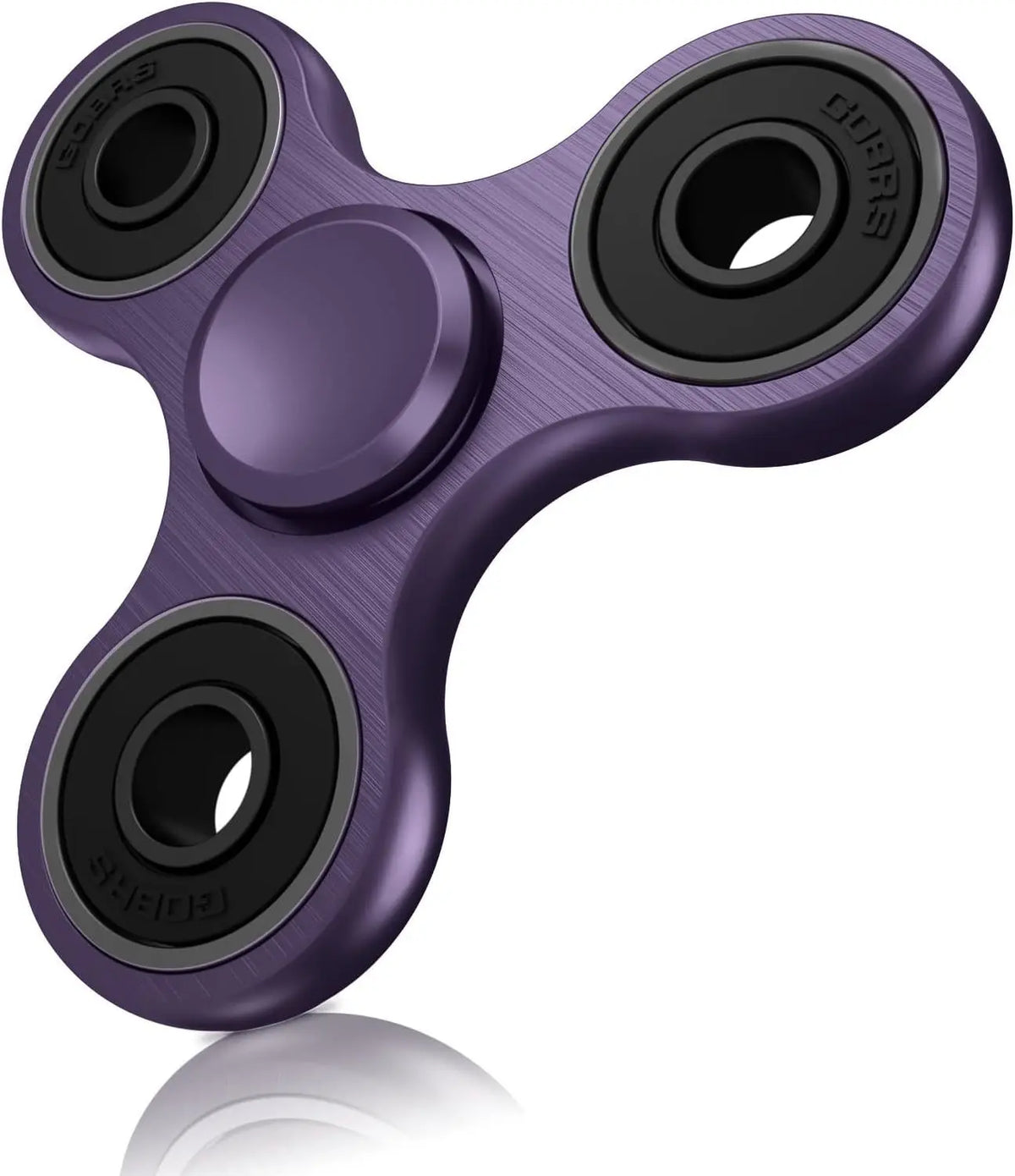 Aluminum Alloy Fidget Spinner Stress Relief Toy – Silent Desk Gadget