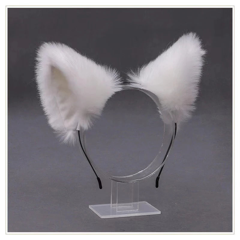 Lolita Cat & Fox Ear Cosplay Headband for Women & Girls