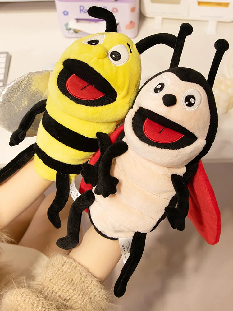 Insect Plush Hand Puppet Storytelling Toy for Kids