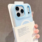 Luxury Candy Color 2 IN 1 Magnetic Case For iPhone 18 17 Air 16 15 14 13 12 11 Pro Max Plus For Magsafe Wireless Charge Cover