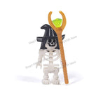 Halloween Scene Building Blocks Skeletons Ghosts Army King Assembled Charactesrs Figures DIY Accessories Bricks Toys Kids Gifts
