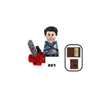 Horror Movie Serie Ash Sally Eerrifier Mini Action Figures Model Building Blocks Thrilling Ghosts Souls Doll Bricks Kit Toy Gift