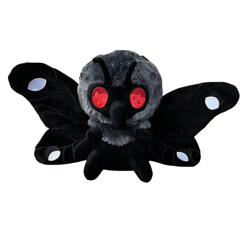 28cm Mothman Plush Toy Horror Mothman Plush Doll Cartoon Anime Soft Stuffed Holiday Doll Festival Peluches Toy Birthday Gift