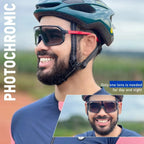 Photochromic UV400 Cycling Sunglasses for MTB & Road Cycling