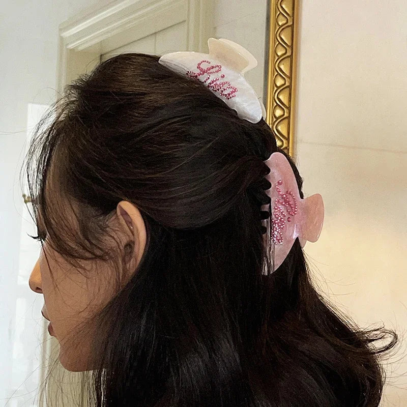 Personalized Custom Name Hair Clip for Women & Girls
