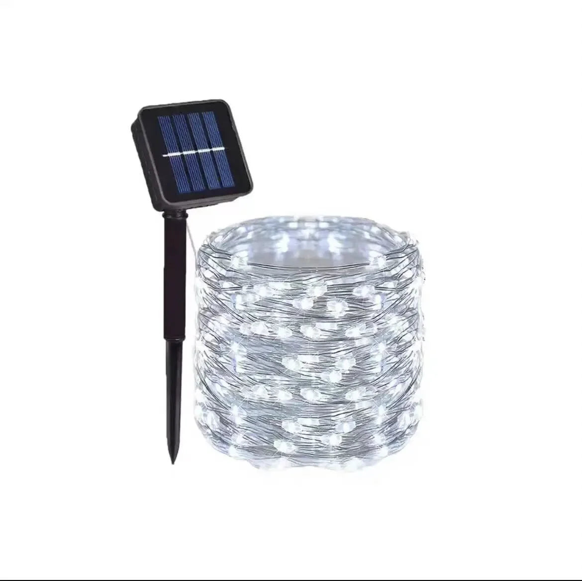 Solar Led Light Outdoor Christmas Lights 8Modes Copper Wire Fairy Garland Lamps Waterproof Garde Tree Decor