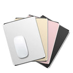 Aluminum Metal Mouse Pad Hard Smooth Matte Finish Non-Slip Waterproof Thin Design for Fast Accurate Control Office Home Use