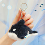 Cute Rabbit Bow Plush Keychain Bag Charm Gift for Girls and Women