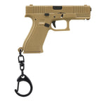 Tactical Pistol Shape Keychain Detachable Car Keyring Accessory