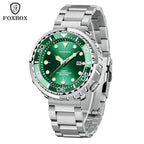 2026 LIGE Fashion Mens Watches Foxbox Top Brand Luxury 5ATM Sports Waterproof Watch for Men Quartz Date Clock Luminous Watch+Box