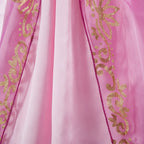 Girls Rapunzel Princess Costume Dress – Tangled Cosplay Outfit