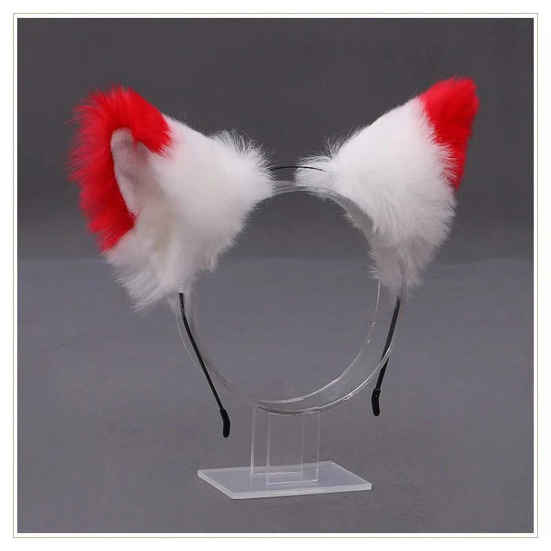 Lolita Cat & Fox Ear Cosplay Headband for Women & Girls