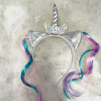 Unicorn Birthday Girl Headband for Kids