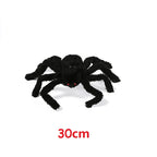 30/90/150cm Halloween Black Scary Giant Spider Huge Spider Web Halloween Decor Home Bar Haunted House Prop Holiday Outdoor Decor