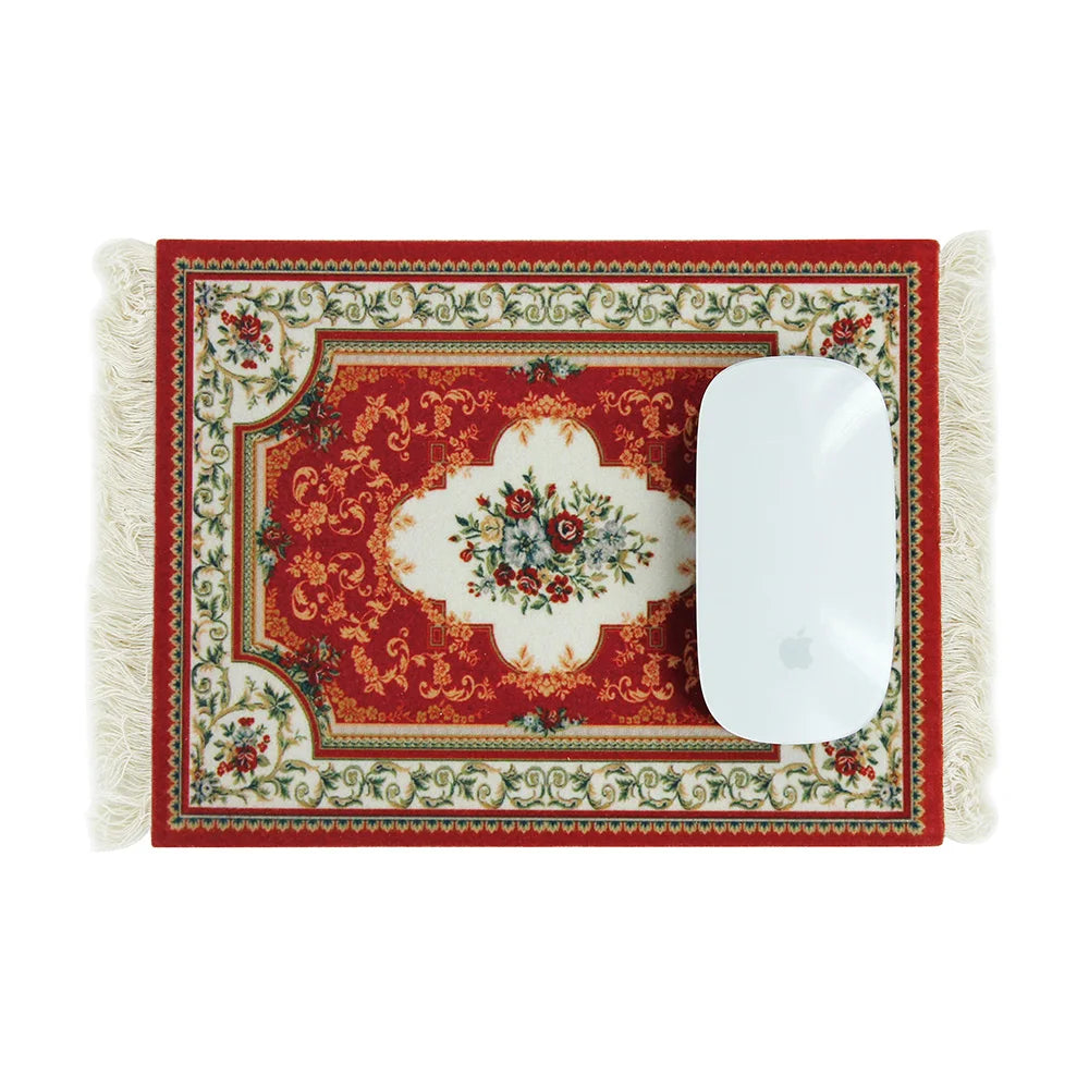 Mousepad Meal Mat Persian Carpet Style Rubber Anti-slip Durable Printing Rectangle Gaming Mouse Pads Coaster